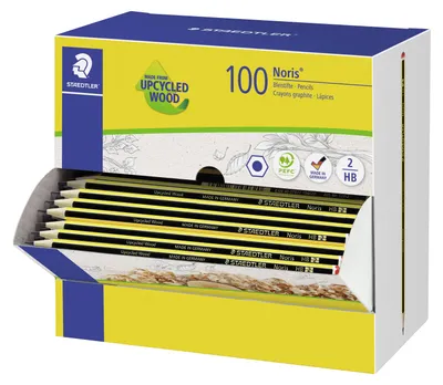 Produktbild von STAEDTLER Noris 120 Bleistift Display mit 100 Bleistiften HB