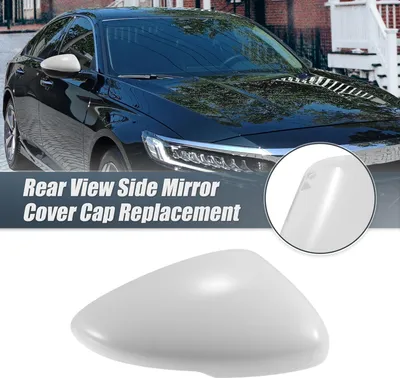 Image de Coque de remplacement pour rétroviseur latéral droit blanc pour Honda Accord 2018-2020 avec clignotants - Accessoires de protection pour miroirs extérieurs