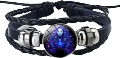 Produktbild von Armband Sternzeichen Jungfrau mit 3D Gravur im Glas