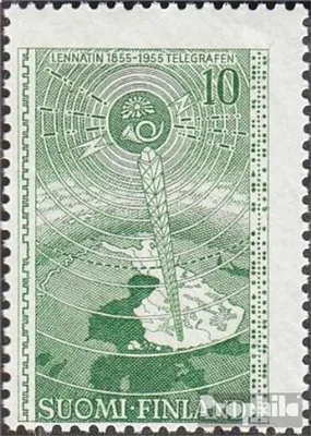 Produktbild von Briefmarken Finnland 1955 Mi 450 postfrisch Telegraphie Finnland