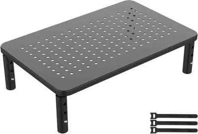 Produktbild von Monitorstandaart für PC und Laptop - 1 Stück - Schwarz