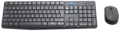 Immagine prodotto di Logitech Mk235 Kit Mouse E Tastiera Wireless Qwerty Es Layout Spagnolo Set