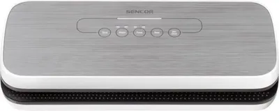 Image de Soudeuse sous vide Sencor, 110 W, SVS 3010GY, Blanc et Gris, Profondeur 15,5 cm