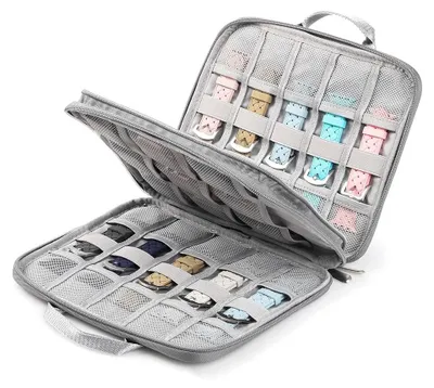 Productafbeelding van Dubbele opbergtas voor accessoires en riemen