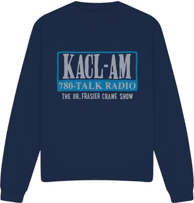 Productafbeelding van Frasier - "KACL-AM Talk" Sweater voor heren/dames, uni, TV12145 (maat L) (marineblauw)