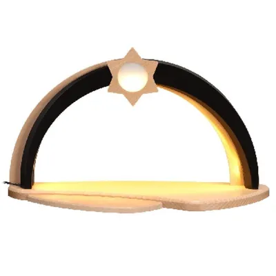 Obrázek produktu pro Svíčkový oblouk nevybavený elektrickým LED ŠxV 44x25cm NOVINKA