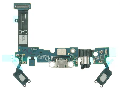 Produktbild von Samsung Galaxy A5 (2016) (SM-A510F) Lade Anschluss Buchse Eingang microUSB Mikrofon Flex Kabel