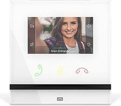 Immagine prodotto di 2N 91378501WH Indoor Compact Sistema per Video Citofono Bianco