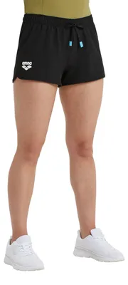Productafbeelding van ARENA Damen Team Short, effen zwemshort, zwart, maat M