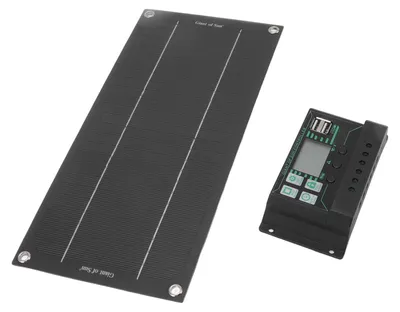 Obrázek produktu pro Sada solárního nabíječe baterií o výkonu 600 W – přenosný solární nabíječ baterií 18 V pro karavany a automobily