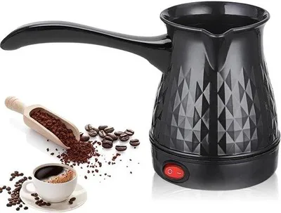 Immagine prodotto di Caffettiera elettrica per caffè turco, portatile, nera