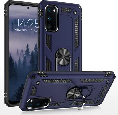 Produktbild von Armor Outdoor Handyhülle für Samsung Galaxy S20 Handy Panzer Case Cover Schutzhülle Farbe: Blau