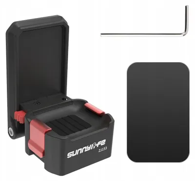 Image de Support magnétique Adaptateur Fixation magnétique 1/4" pour DJI OSMO POCKET 3 4 / OP4-ZJ153-D
