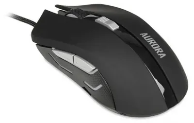 Zdjęcie produktu dla iBox Aurora A-1, Po prawej stronie, Optyczny, USB Typu-A, 2400 DPI, Czarny