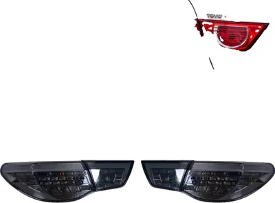 Obrázek produktu pro Zadní světla LED, konstrukce s dlouhou životností, energeticky úspornější, 2010-2012 černá