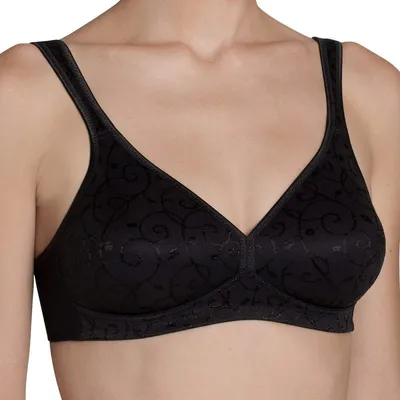 Immagine prodotto di Reggiseno Triumph Elegant Cotone N senza ferretto Sensazione naturale, Coppe a doppio strato, Spalline larghe