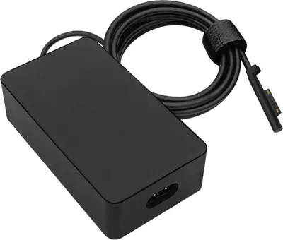 Produktbild von Laptop-Netzteile, Ladekabel 65W 15V 4A Microsoft Ladegerät Netzteil für Surface Pro 11/10/9/8/7/Pro 7+/Pro 6/Pro 5/Pro 4/Pro 3/X, 15V 4A,65W,mit USB