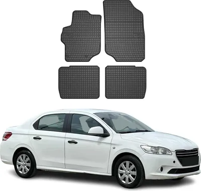 Immagine prodotto di 2012-2019 Peugeot 301 Tappetini TPE Nero 4 pezzi