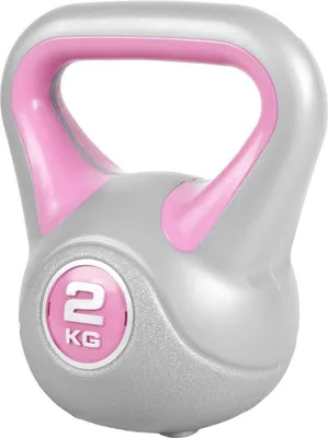 Zdjęcie produktu dla Kettlebell 2kg STYLOWY plastikowy