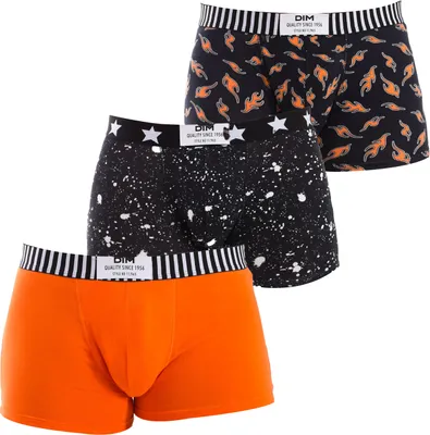 Produktbild von DIM Pack-3 Fashion Boxer D0C6D für Herren