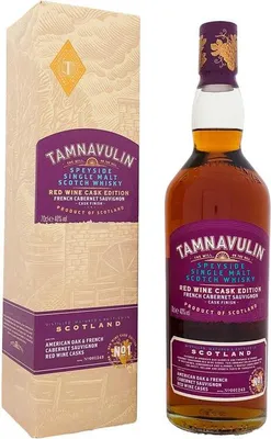 Produktbild von Tamnavulin French Cabernet Sauvignon Red Wine Casks + Box 700ml 40% Vol.