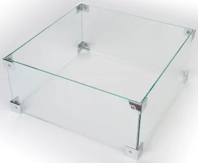 Produktbild von MANIA Schutzglas rechteckig / quadratisch klein