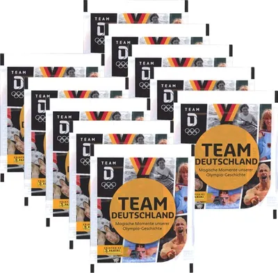 Image de Team Deutschland Olympia partie 1 - autocollants à collectionner - 10 sachets