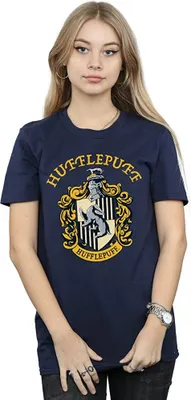 Produktbild von Harry Potter - T-Shirt für Damen BI1228 (M) (Marineblau)