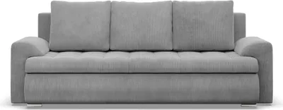 Produktbild von Sofa 3-Sitzer mit Schlaffunktion Foresta, Cord - Grau