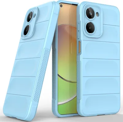 Obrázek produktu pro Realme 10 Pouzdro, Měkké TPU Silikonové Nárazuvzdorné Ochranné Pouzdro pro Realme 10 modré