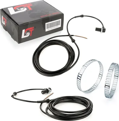 Produktbild von 2x ABS-Sensor und ABS-Ring Vorderachse 48 Löcher für MERCEDES V-KLASSE VITO W638