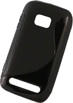 Produktbild von Silikonhülle S-Line für Nokia 710 Lumia schwarz