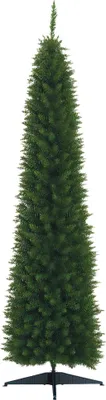 Produktbild von Weihnachtsbaum künstliche Künstliche Tanne Christbaum, inkl Ständer Weihnachtsstern 2,1 m, Grün