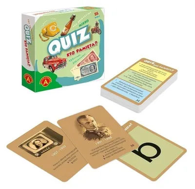 Image de ALEXANDER Quiz "Qui se souvient ?" jeu de poche éducatif 28669