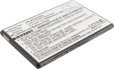 Produktbild von TECHTEK Akku Kompatibel mit [ZTE] U793 Ersetzt Li3711T42P3h644440