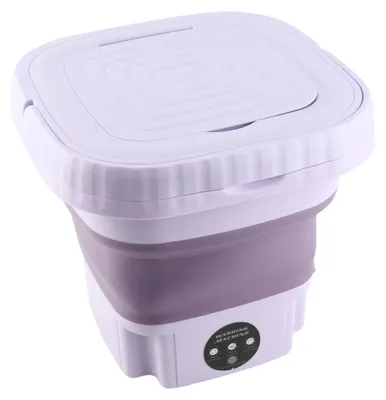 Produktbild von Tragbare Mini-Waschmaschine - Faltbar - Automatisch - 11 l - Timerfunktion