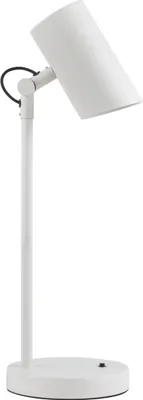 Immagine prodotto di Lampada da tavolo AGZAR bianca 1xE14x5W in metallo, dimensioni: 51,6x16x16 cm, IP20, Kanlux