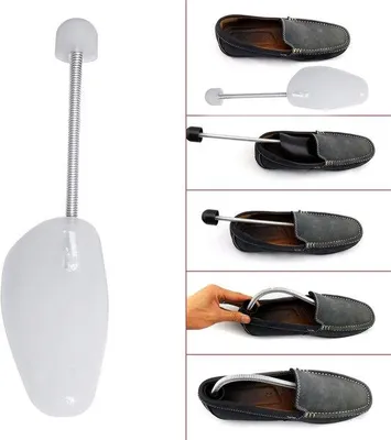 Produktbild von Transparenz-Pflegefaden für Schuhe - Kunststoff - 4er Pack - Größe 38-44