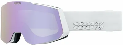 Obrázok produktu pre 100% Snowcraft White/HiPER Lavender Mirror/HiPER Turquoise Mirror Lyžiarske okuliare