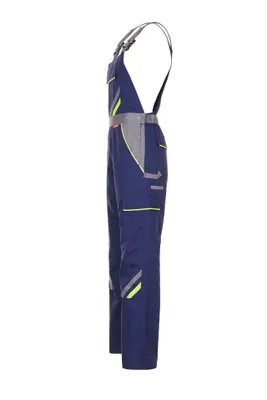 Productafbeelding van PLANAM Visline overall, maten 46-64, kleur naar keuze, maat: 58; kleuren: marineblauw / geel / zink