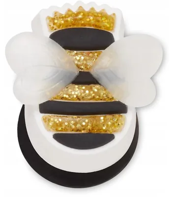 Produktbild von Crocs Jibbitz Pin Glitzer Bienenkönigin für Schuhe