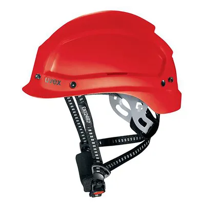 Productafbeelding van uvex pheos alpine beschermhelm met ventilatie - voor werk op hoogte en reddingswerk - bergsporthelm, rood, 52 cm - 61 cm