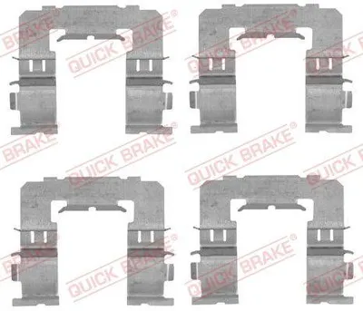 Image de QUICK BRAKE kit de plaquettes de frein 109-1742