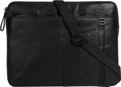 Produktbild von Spikes & Sparrow Dokumententasche Laptop Sleeve Herren, Damen 021810 schwarz