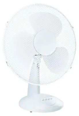 Immagine prodotto di ACA Ventilatore da tavolo rotondo con luce, bianco, 30 cm, 35 W CA, FANTPWH20