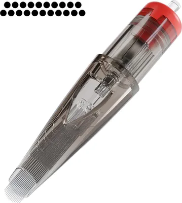 Produktbild von El Cartel Tattoo-Patrone 0,35 mm 21 Soft Edge Magnum LT 10 Stück.