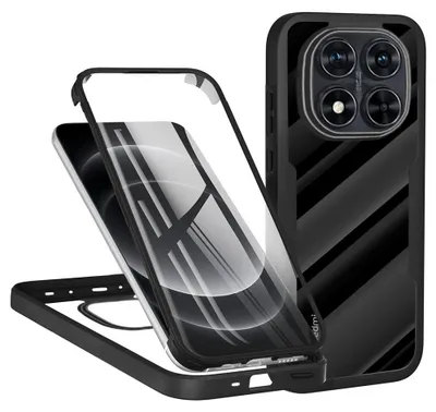 Zdjęcie produktu dla Techsuit 360 etui Xiaomi Redmi Note 14 5G 14 5G Poco X7 - czarne (Black)