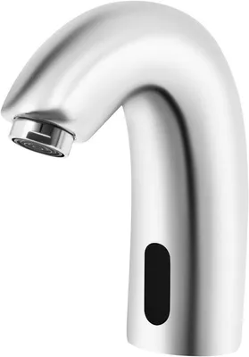 Immagine prodotto di Rubinetto automatico per l'acqua fredda con sensore a infrarossi, adatto per vasche da bagno; rubinetto automatico per doccia senza contatto.