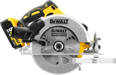 Zdjęcie produktu dla DeWALT DCS570P2-QW, Metal, Plastik, Drewno, Srebrny, Żółty, Aluminium, 18,4 cm, 5500 RPM, 1,6 cm