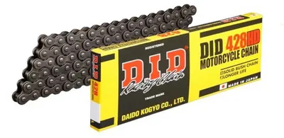 Obrázok produktu pre Valčeková reťaz DID428HD/120C Otvorená reťaz s klipovým zámkom (RJ)